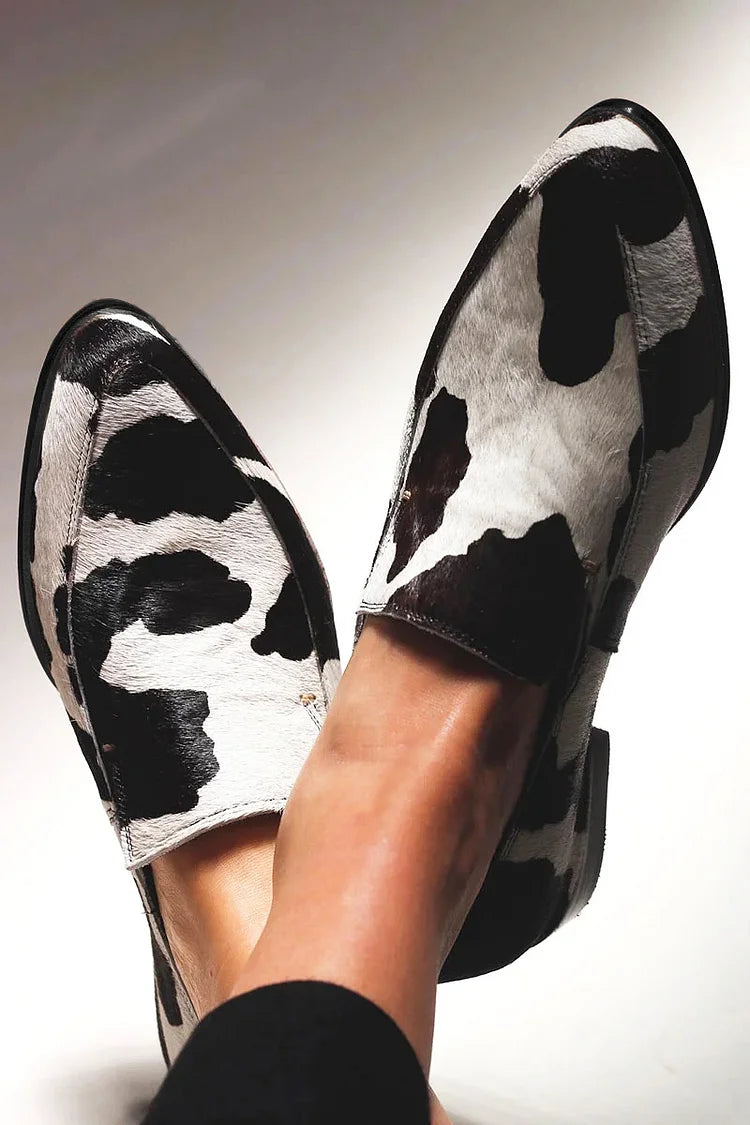 Livia | Elegant moccasins with low heels