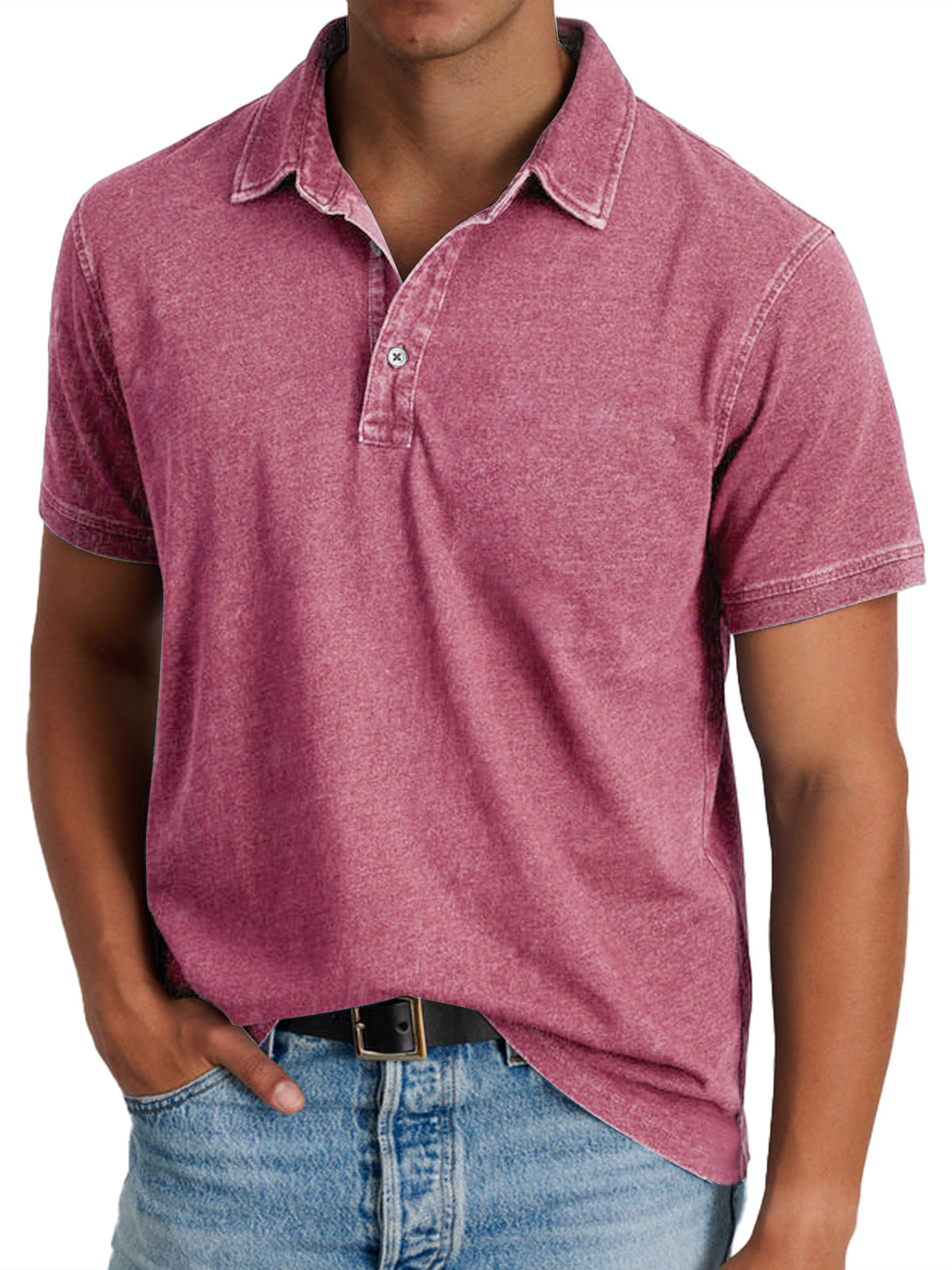 Nathan | Comfortable fit polo shirt