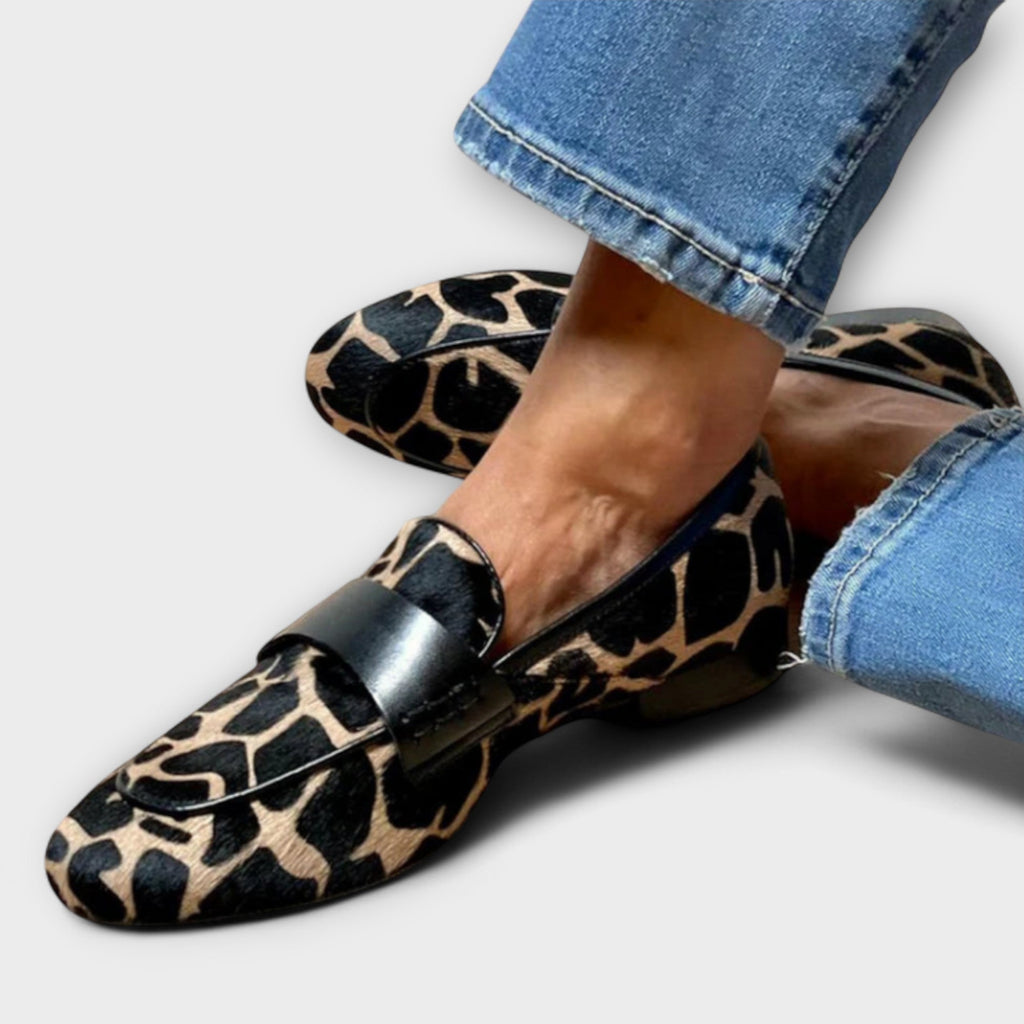 Aurora | Printed moccasins for women