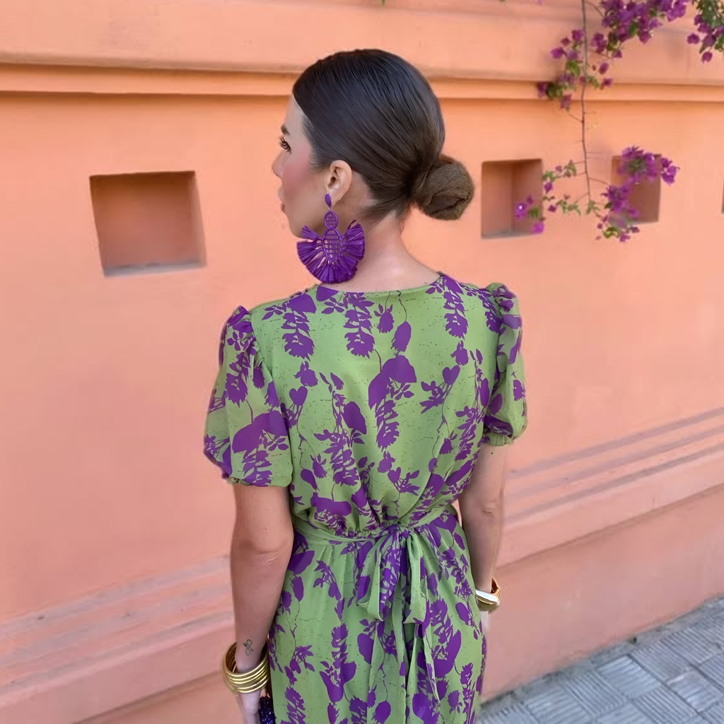 Eléa™ | Florales Wickelkleid