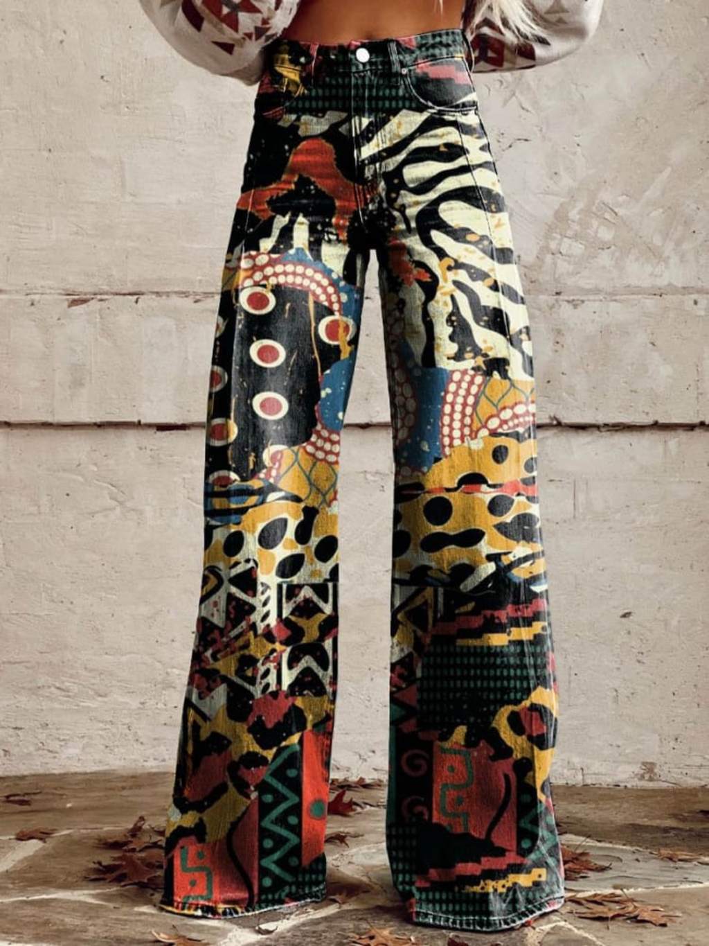 Élodie - Stylish wide trousers