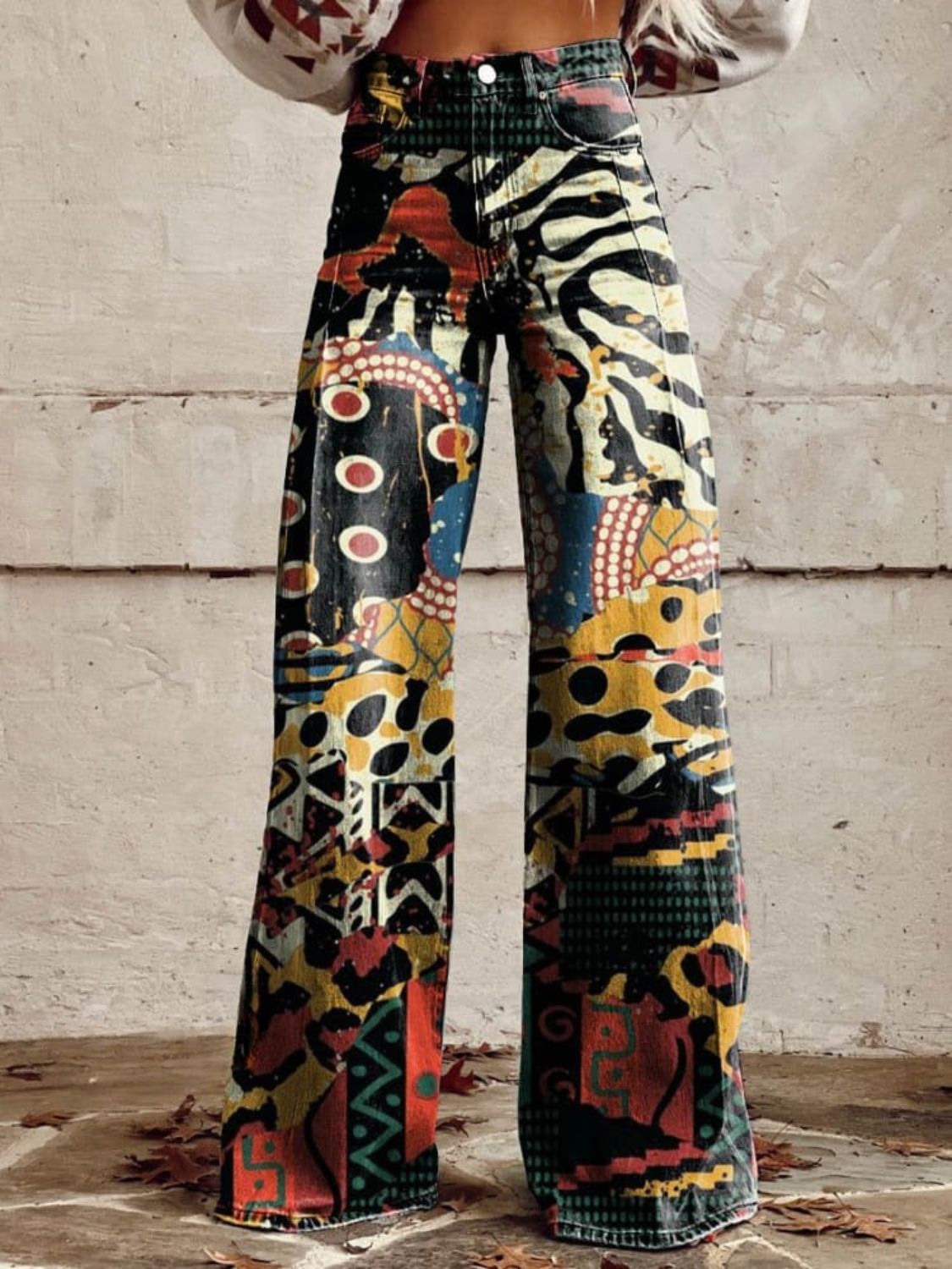 Élodie - Stylish wide trousers