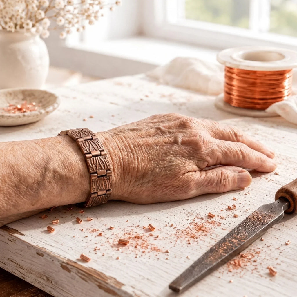 Driftwood Kupferarmband für Herren