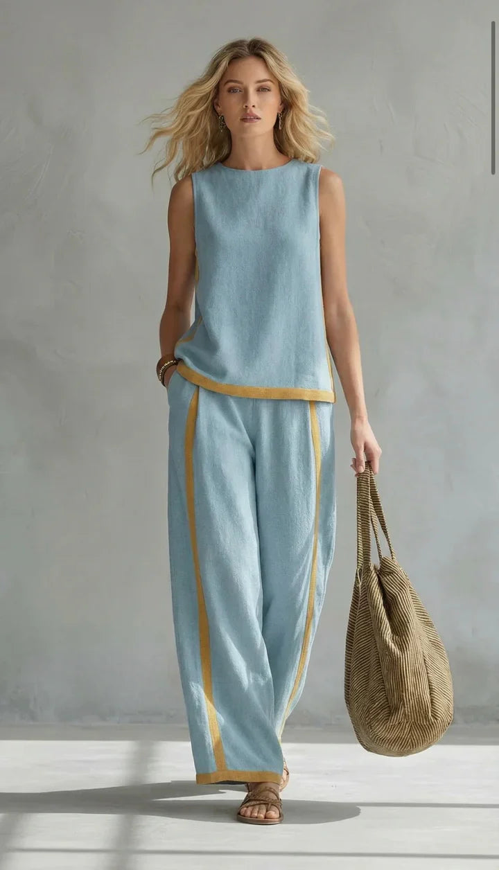 Leila | Stylish cotton suit