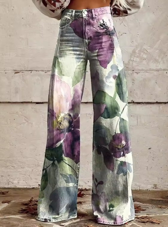Alessia - Bohemian Retro Chic Trousers