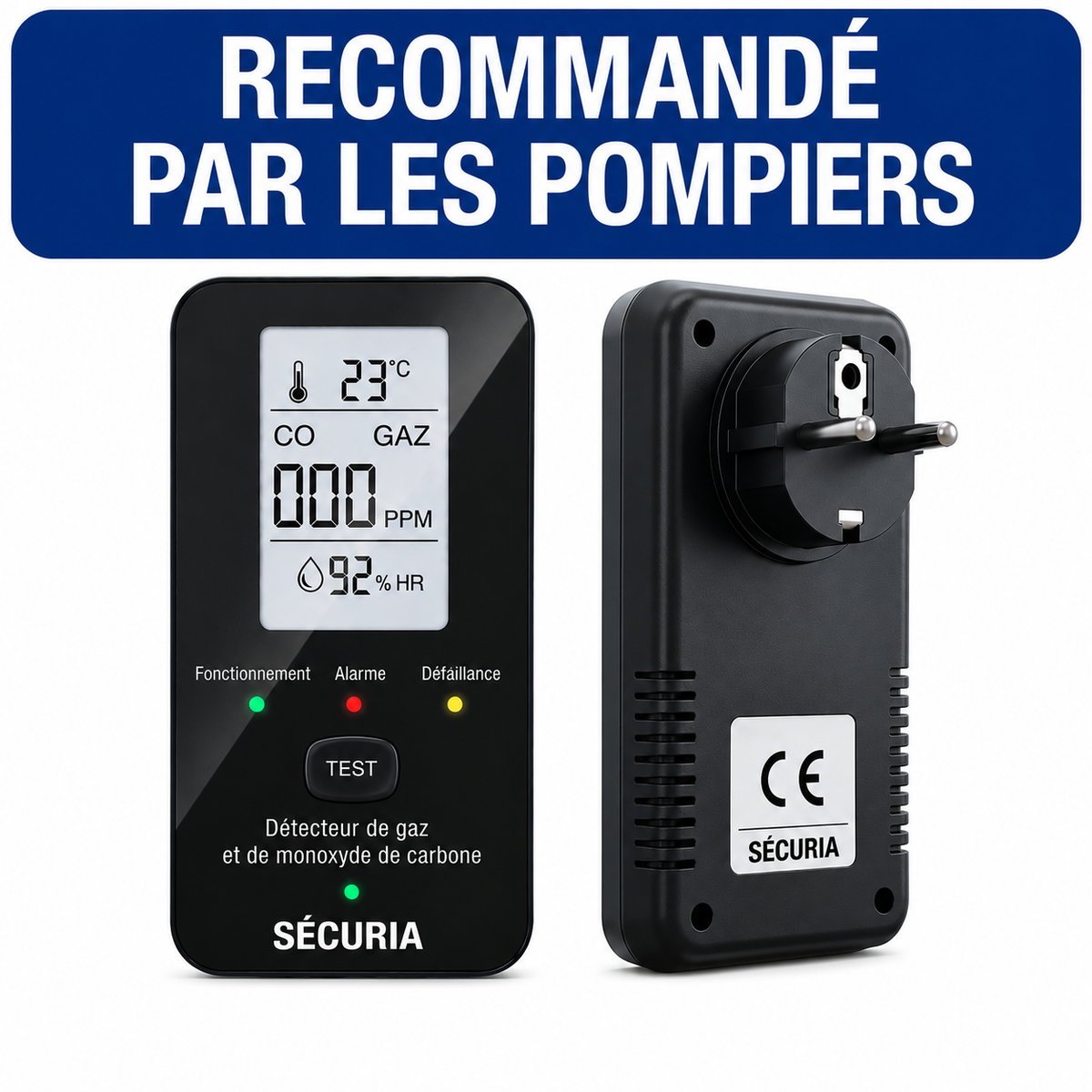 SÉCURIA™ | 4-in-1-Sicherheitsmelder