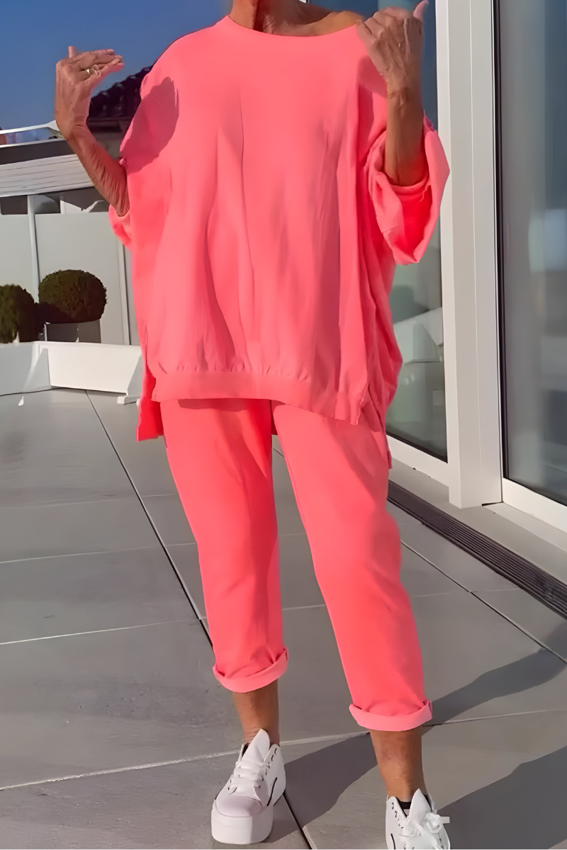 Léonie – Elegantes Oversized Loungewear Set