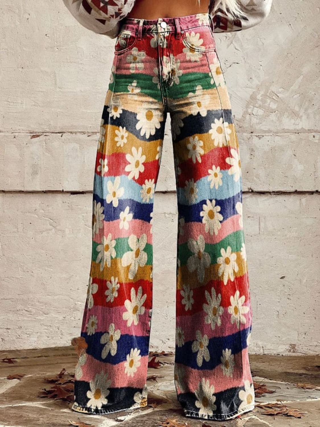 Léon - Stylish floral trousers