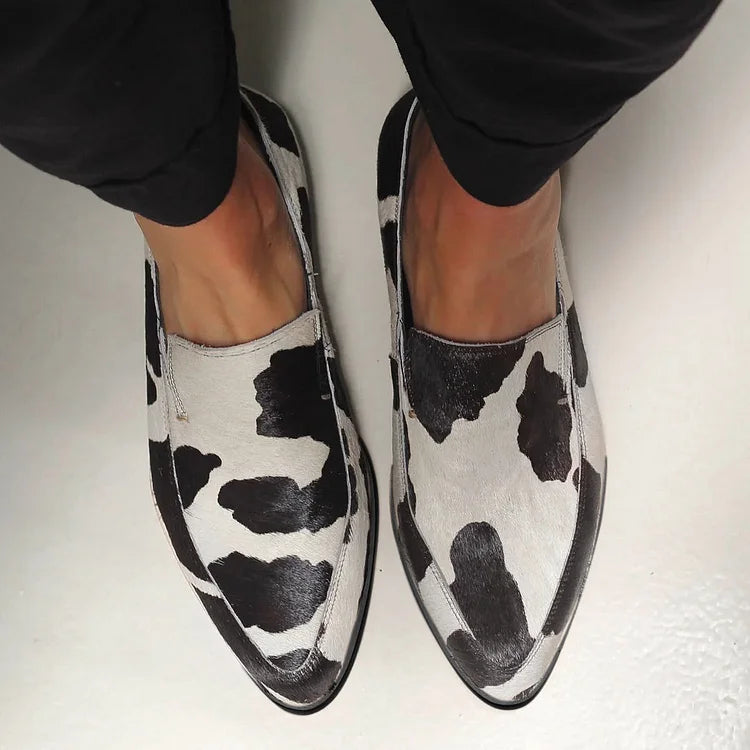 Livia | Elegant moccasins with low heels