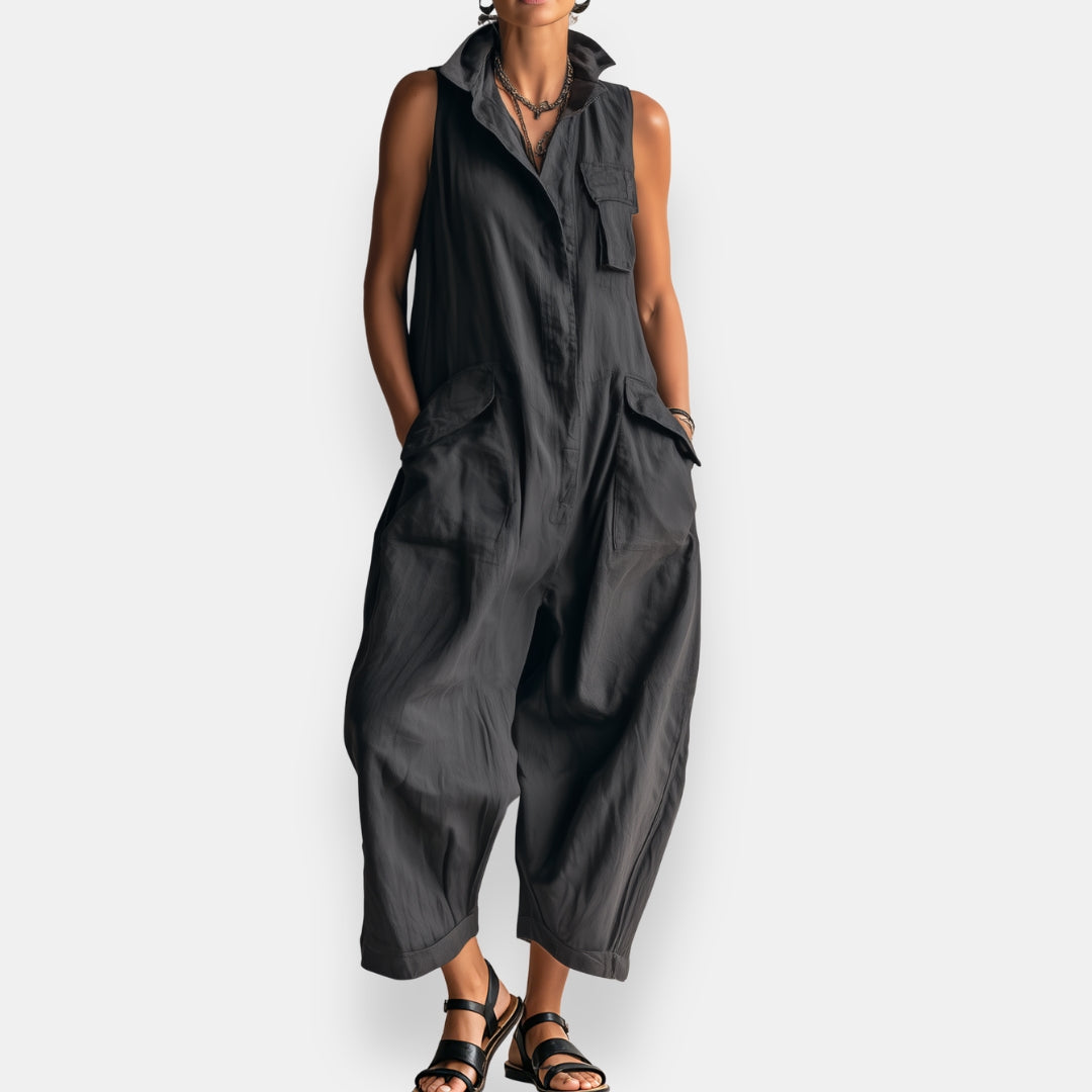 Garvalde | Ärmelloser Jumpsuit