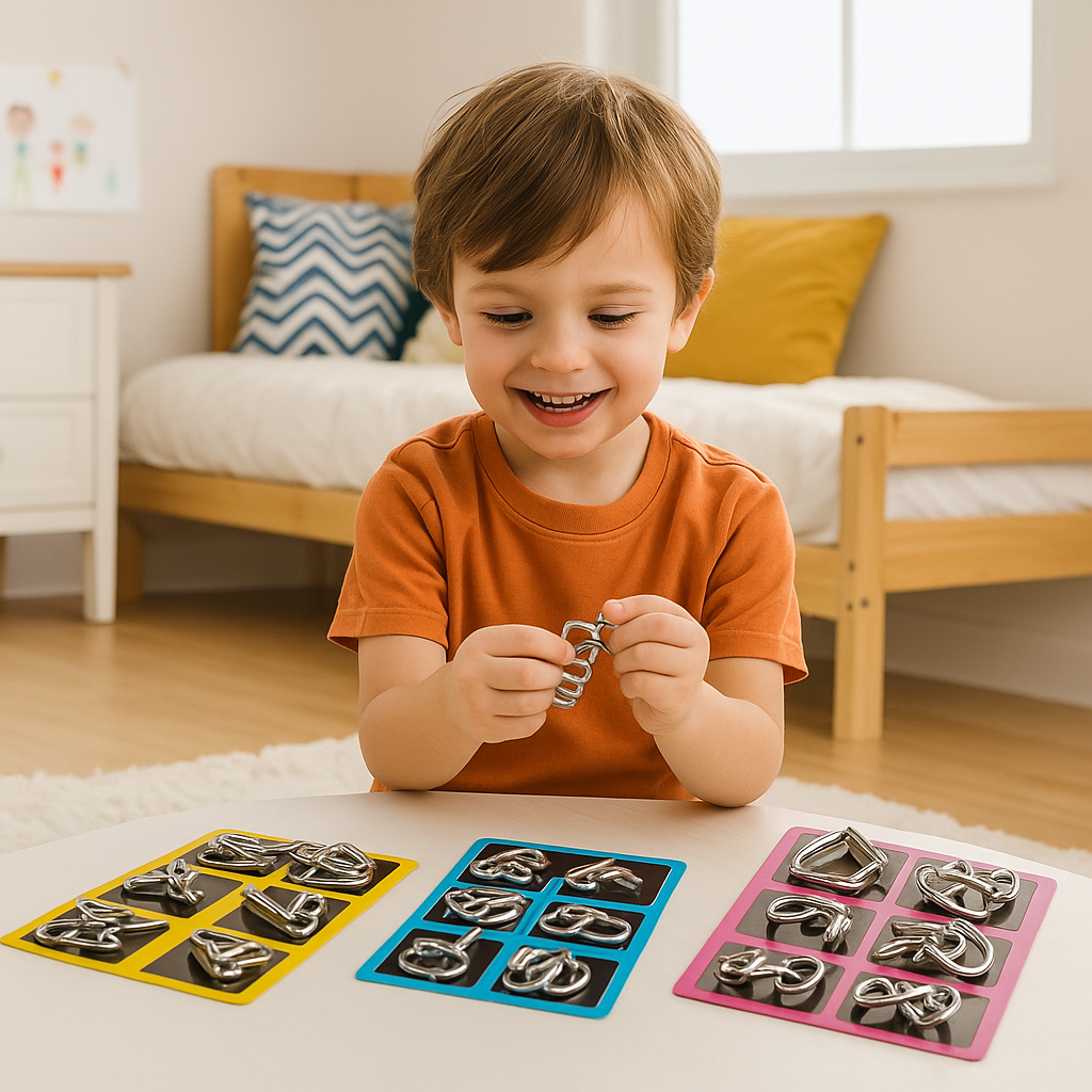 Logic puzzle set for children