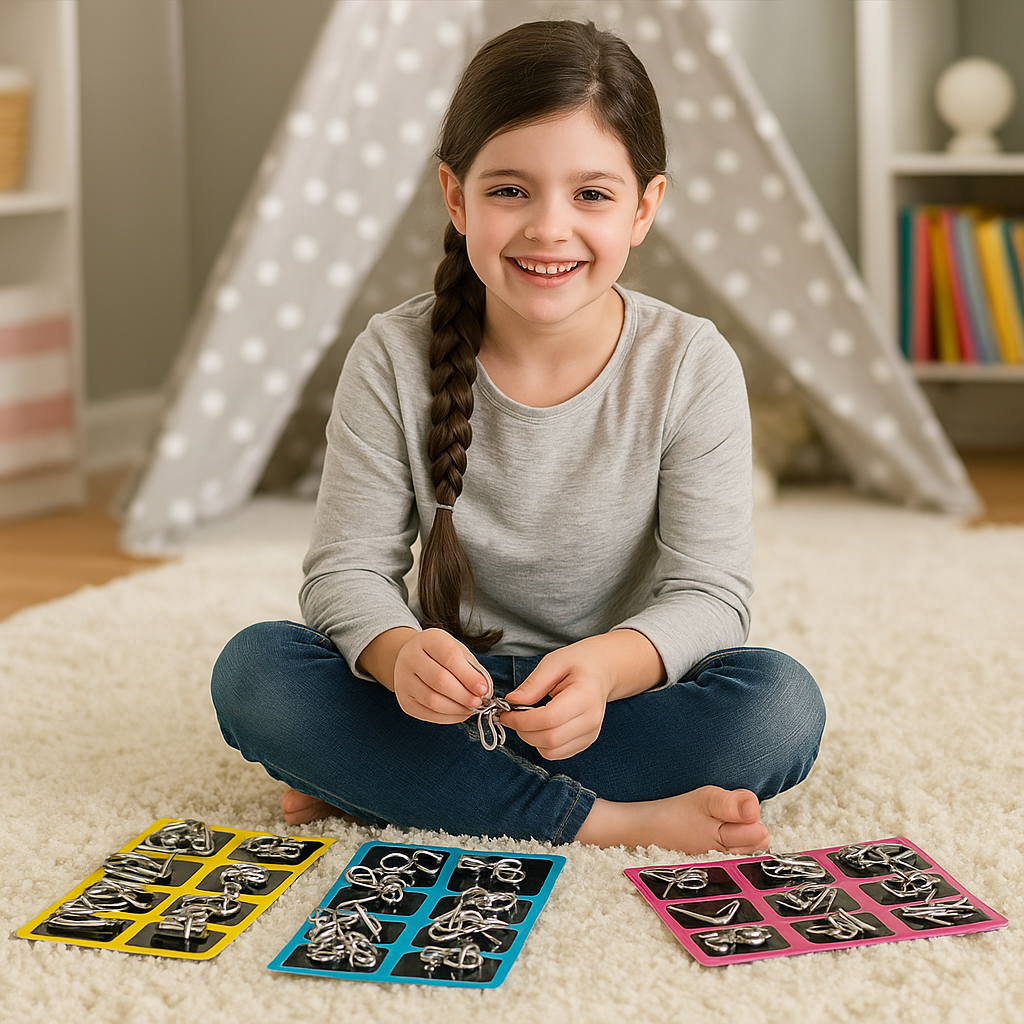 Logic puzzle set for children