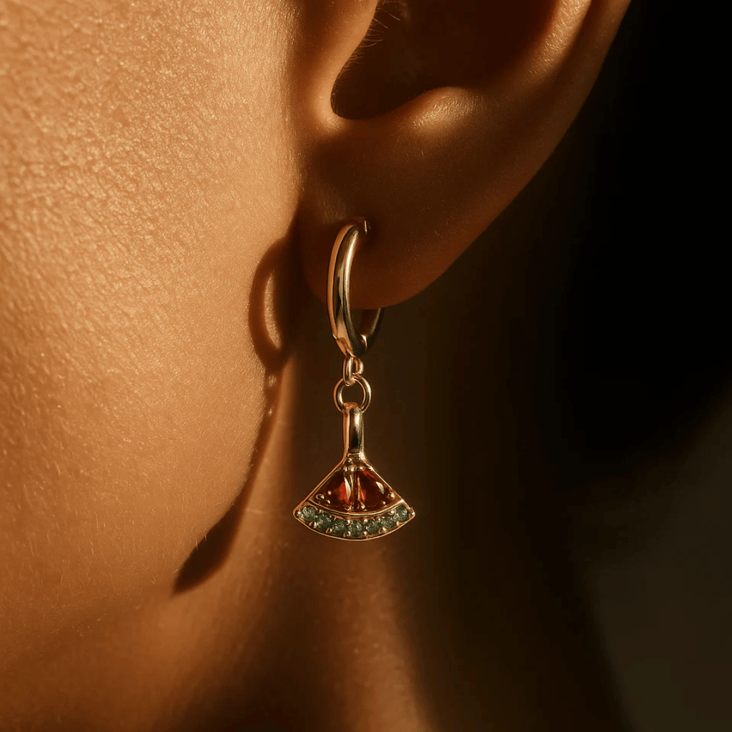Zaralina™ - Exquisite Ohrringe in Wassermelonenform