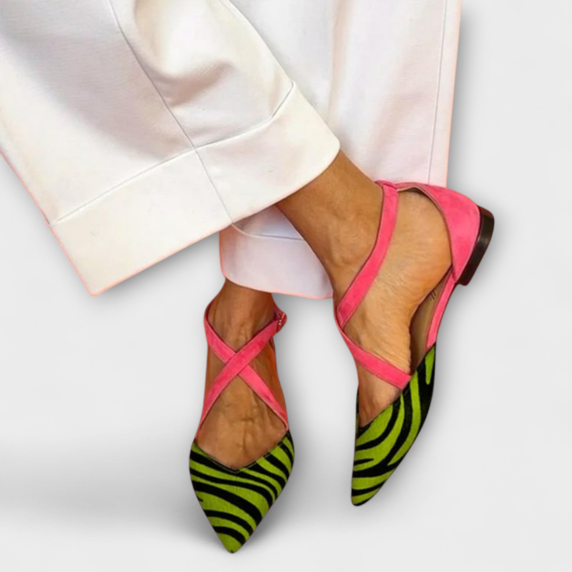 Fenna - strap ballerinas
