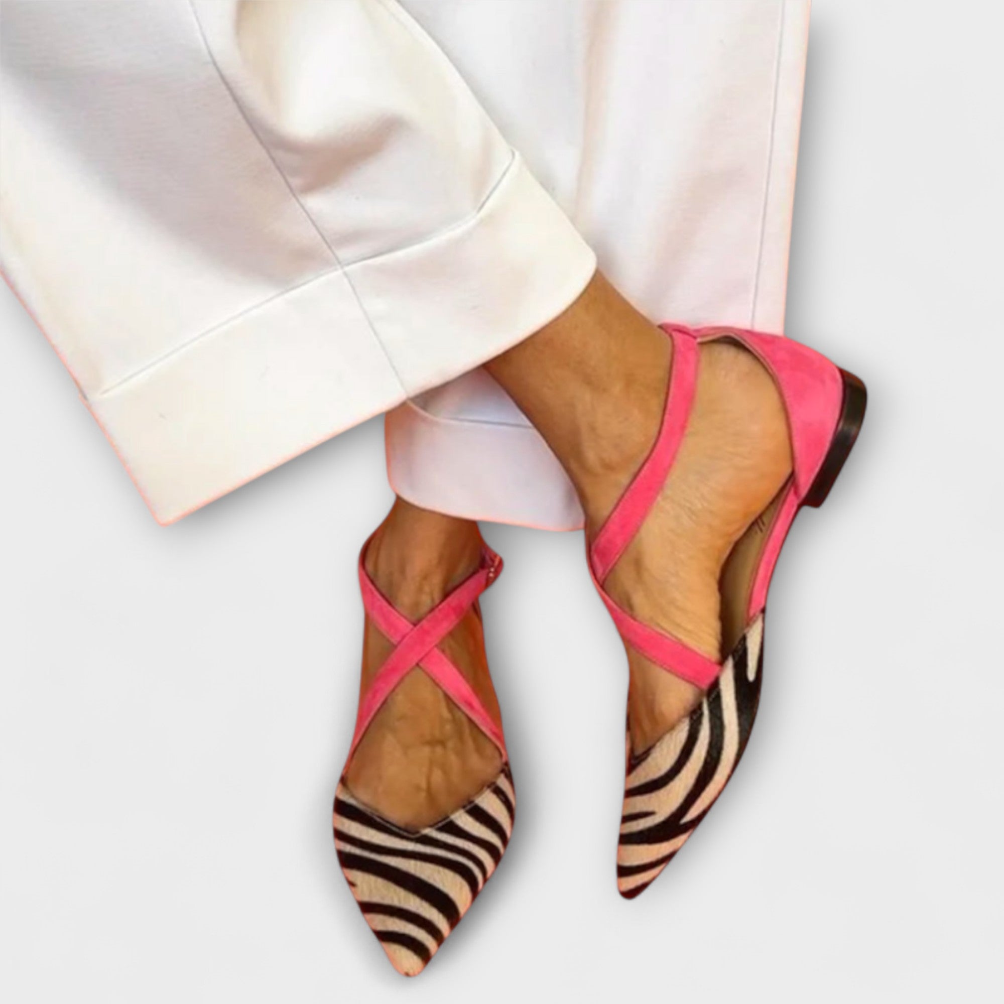 Fenna - strap ballerinas