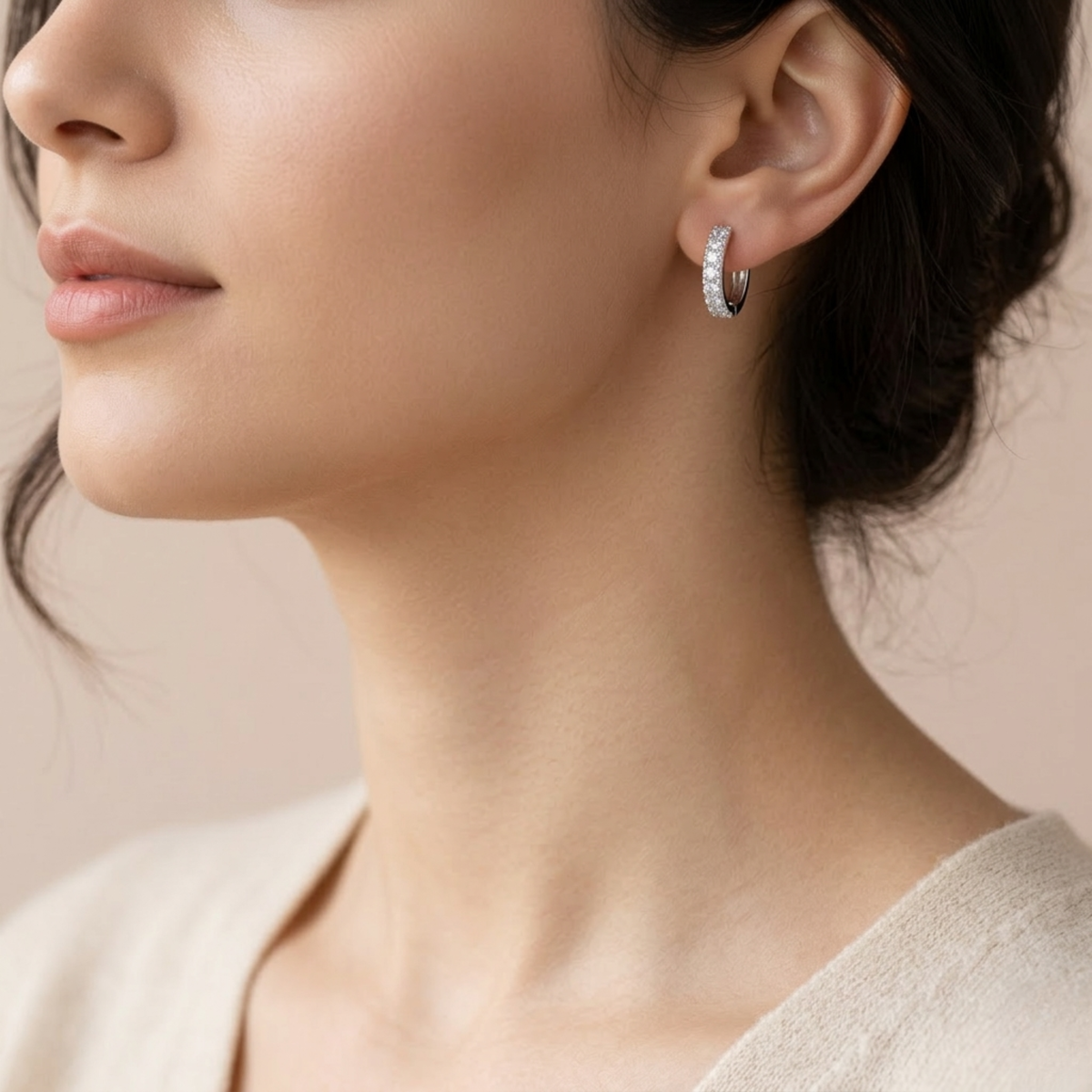 Lunaria™ - Elegante Ohrringe mit Moissaniten