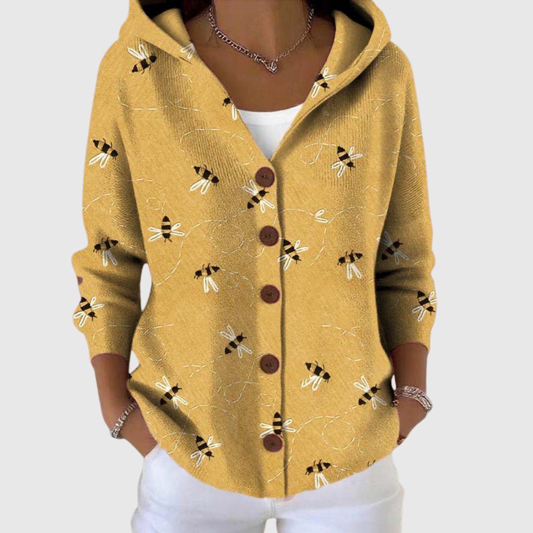 Isabella | Kapuzen-Strickjacke
