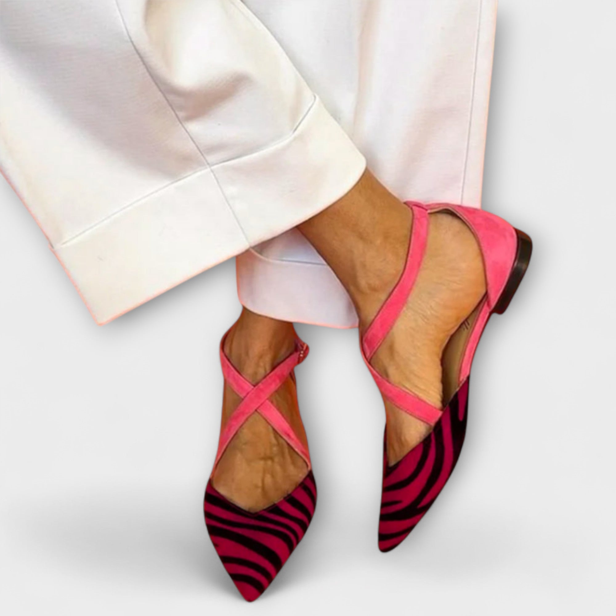 Fenna - strap ballerinas