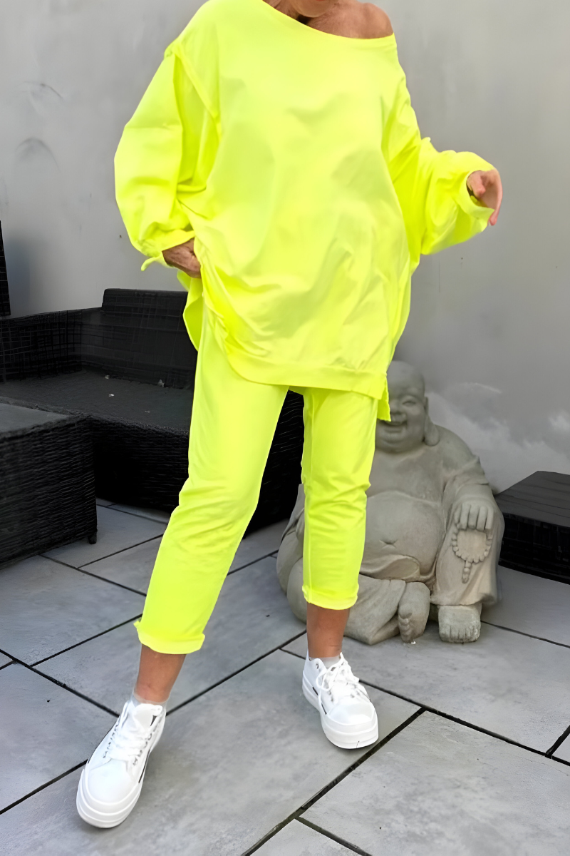 Léonie – Elegantes Oversized Loungewear Set