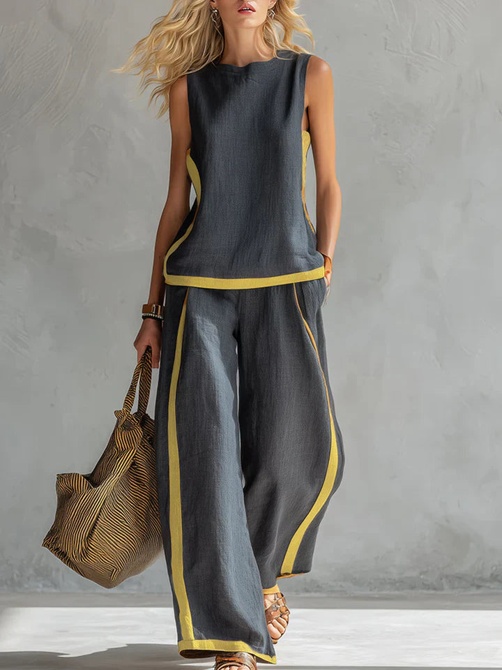 Leila | Stylish cotton suit