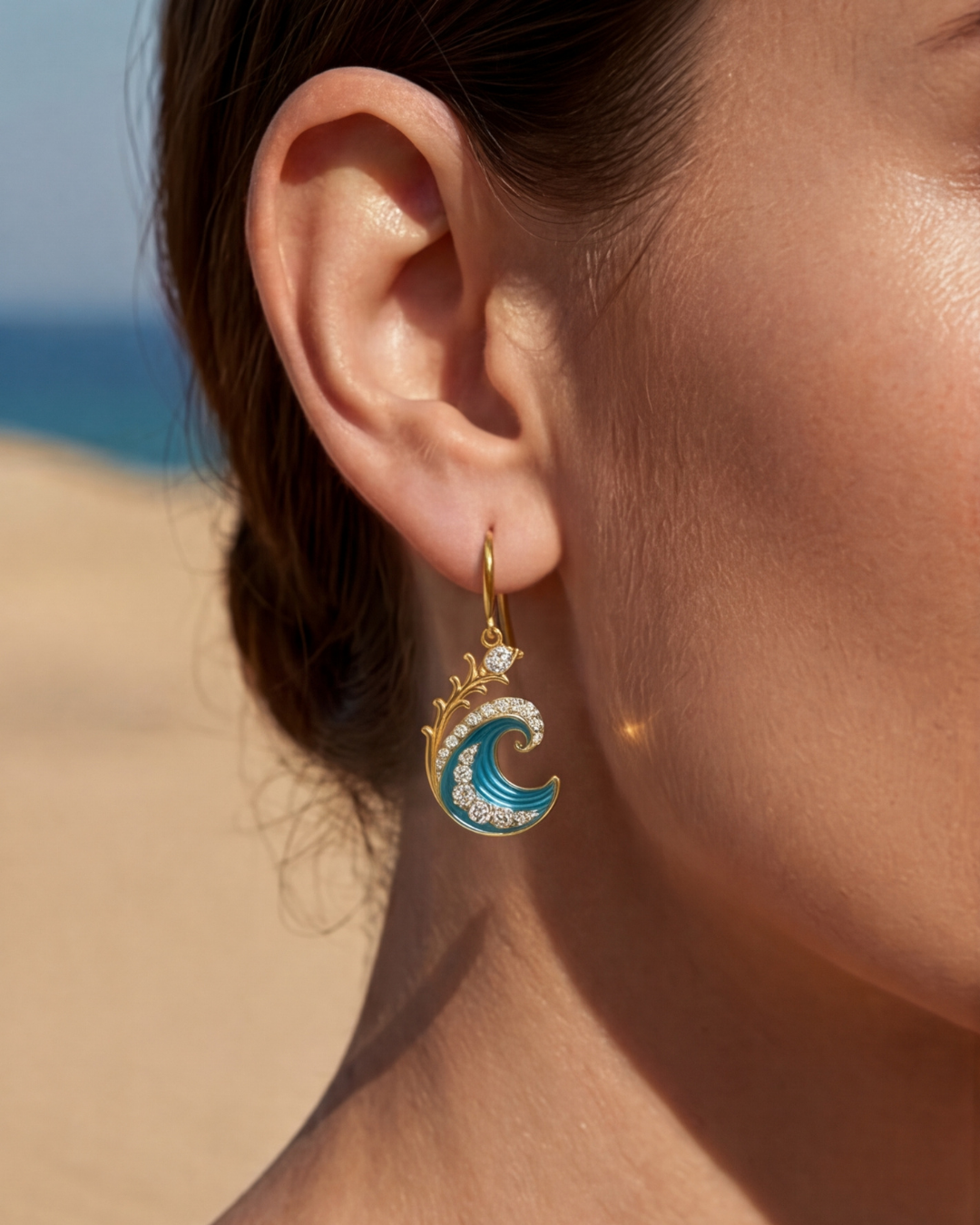 Boucles d'oreilles Calypso