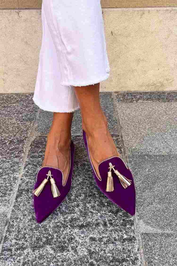 Ameliora™ - Elegante Halbschuhe mit Quasten
