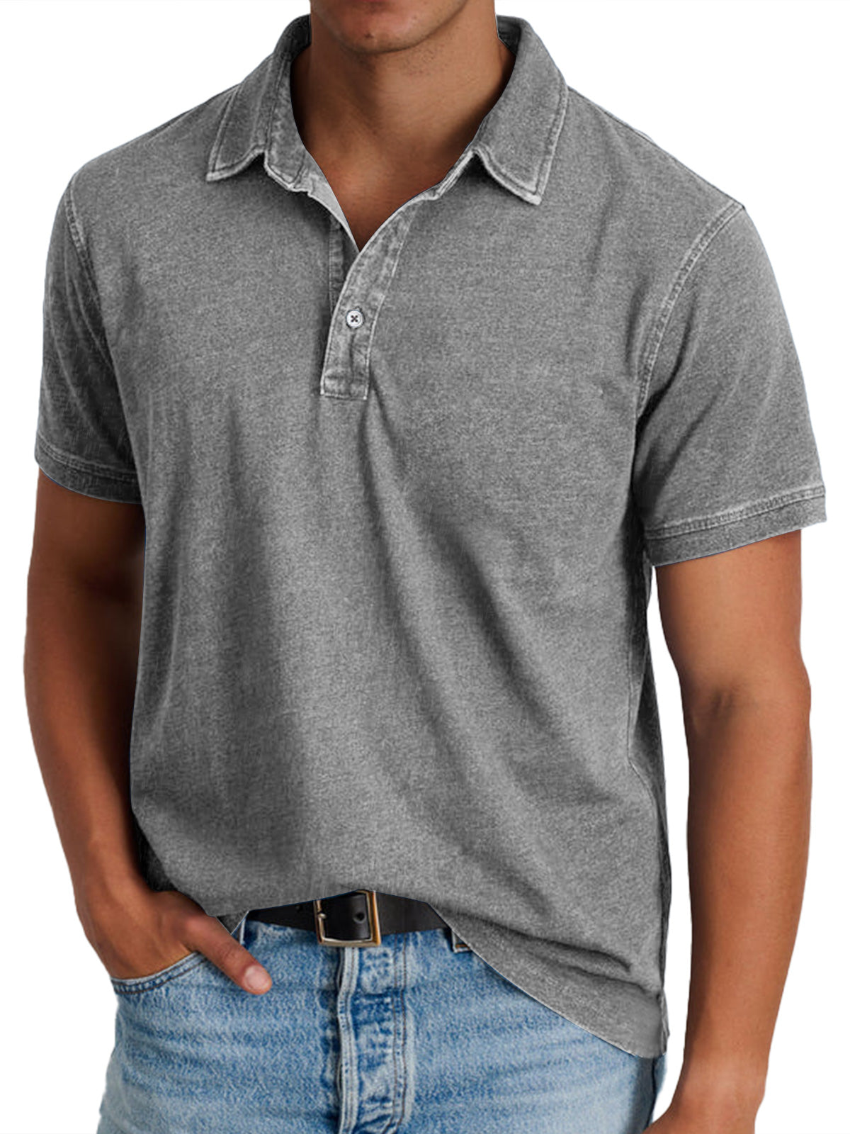 Nathan | Comfortable fit polo shirt