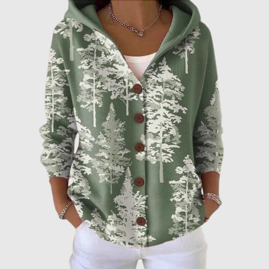 Bianca | Kapuzen-Strickjacke