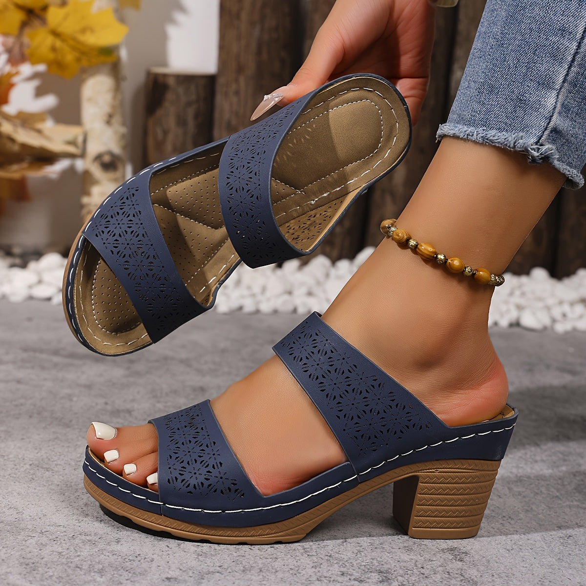Virginie Elegante Komfortsandalen