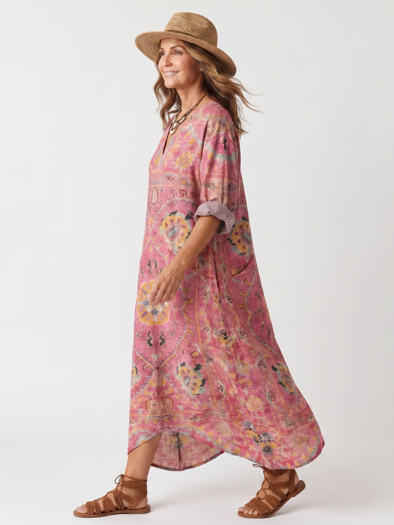 Midi-Kleid mit praktischen Margot-Taschen