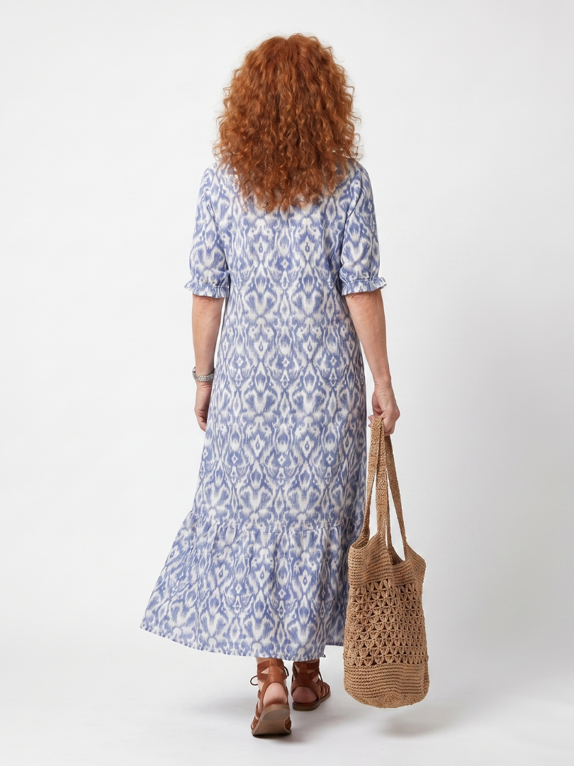 Ottiline | Bedrucktes Midikleid