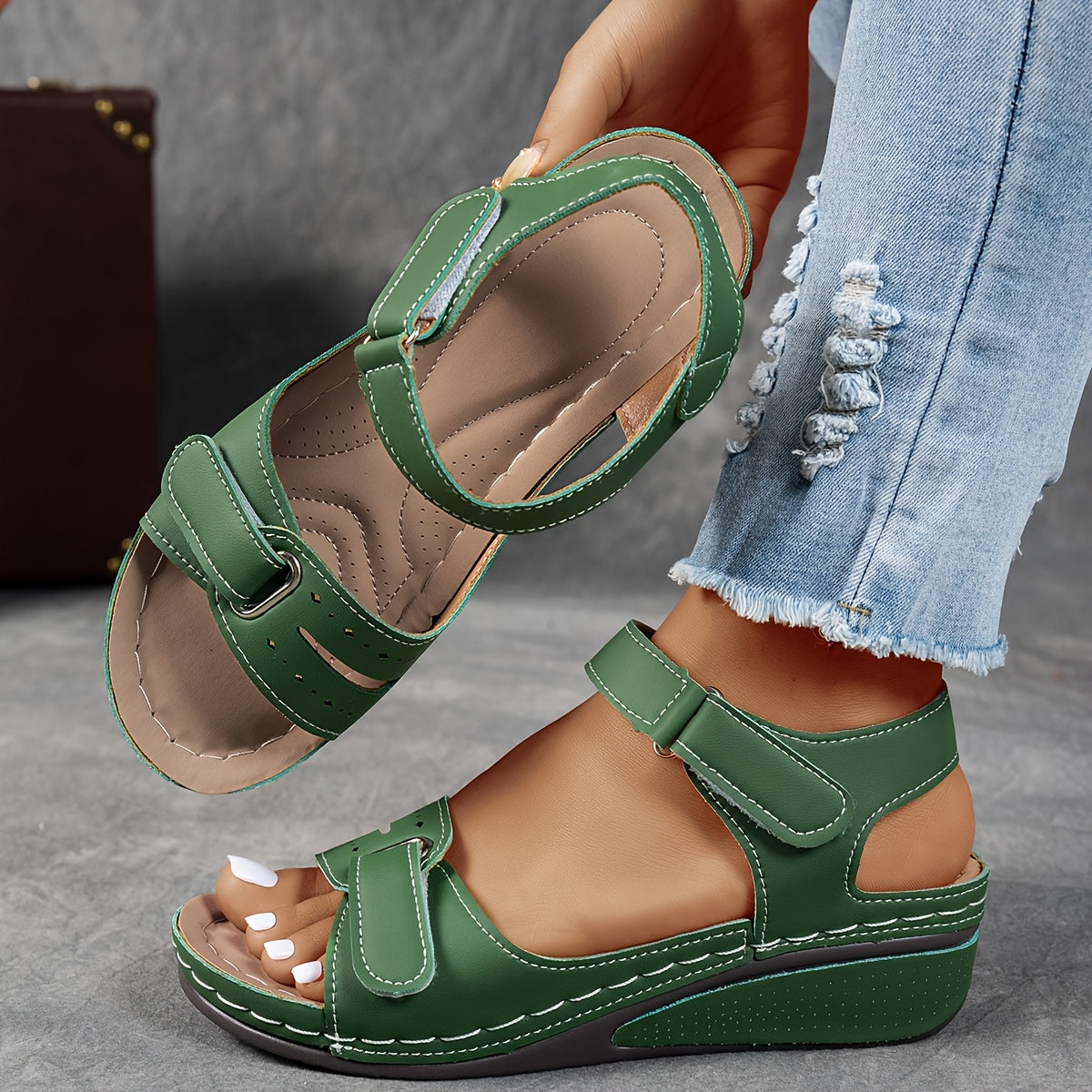Orthopädische Komfortsandalen Anaïs – Bequem und Unterstützend