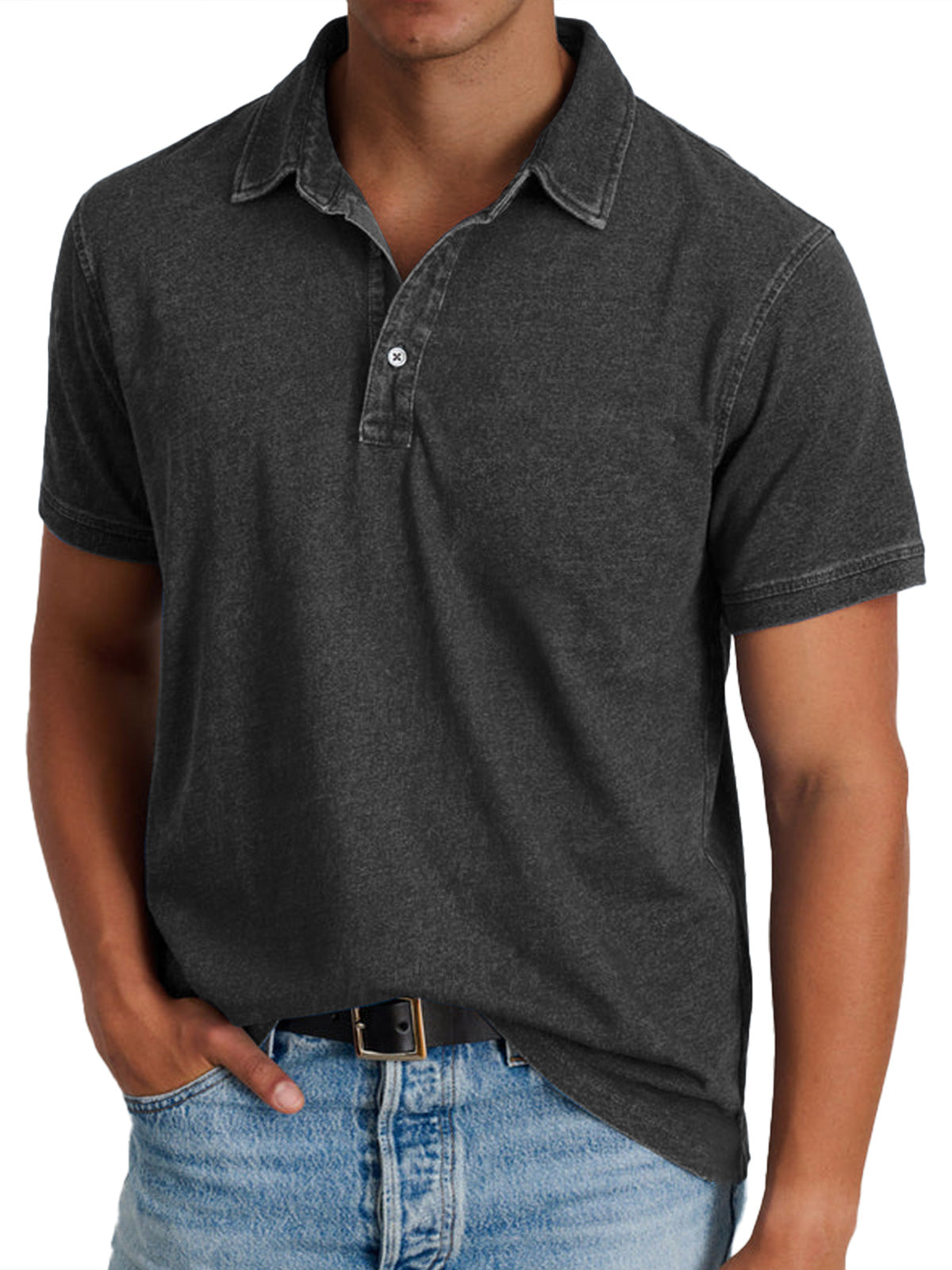 Nathan | Comfortable fit polo shirt