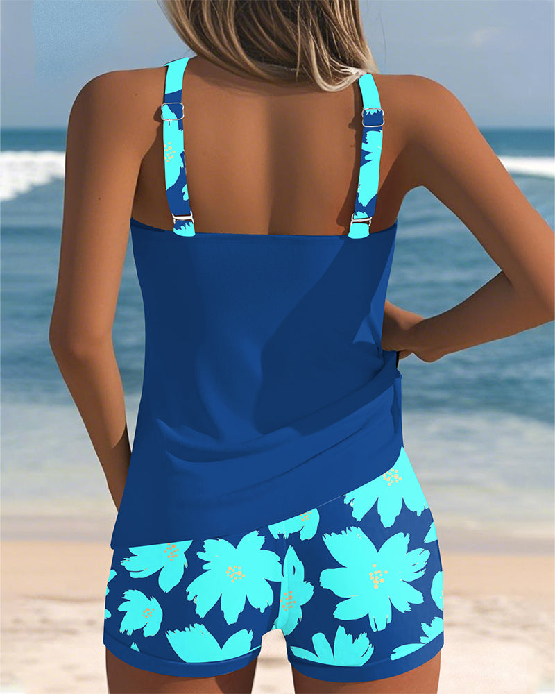 Emma | Floral Print Tankini