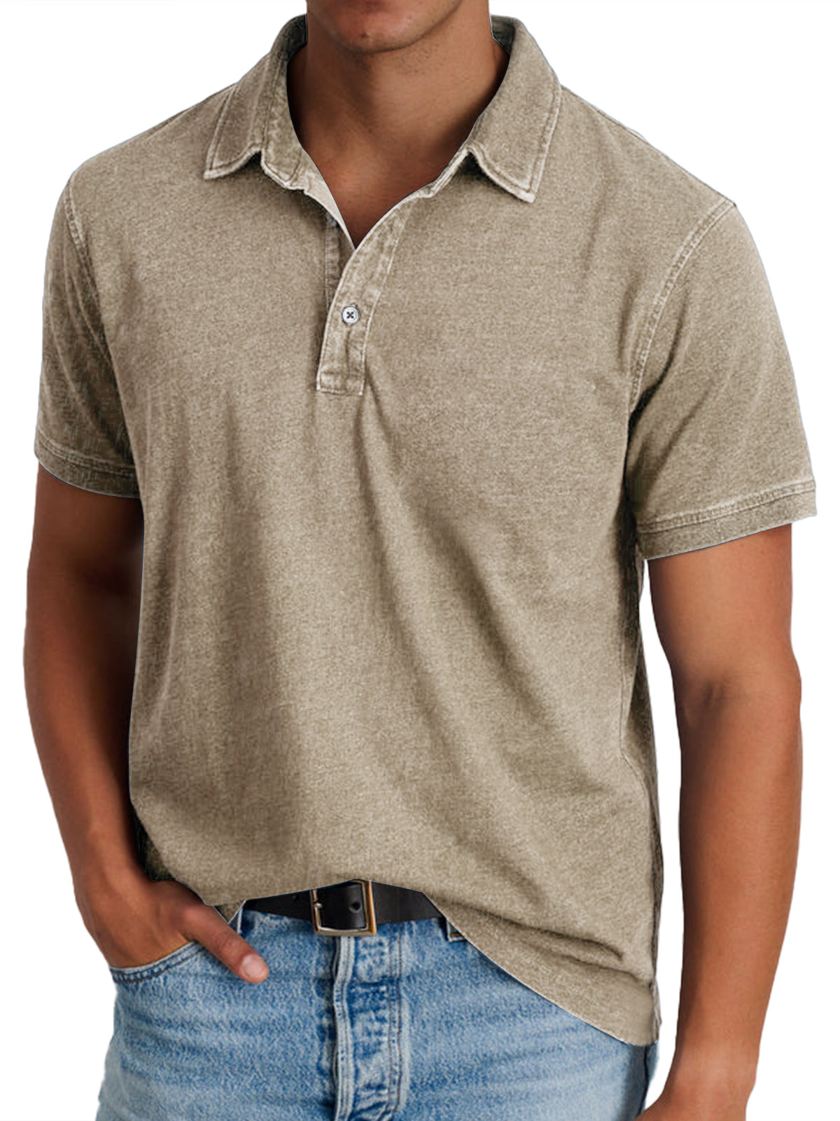 Nathan | Comfortable fit polo shirt