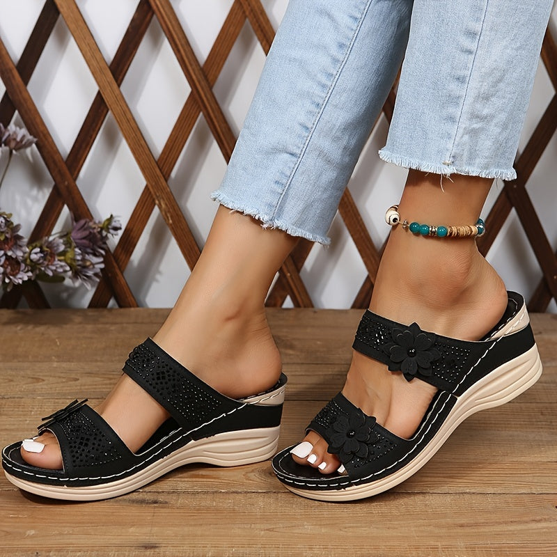 Bequeme Keilsandalen Suzanne