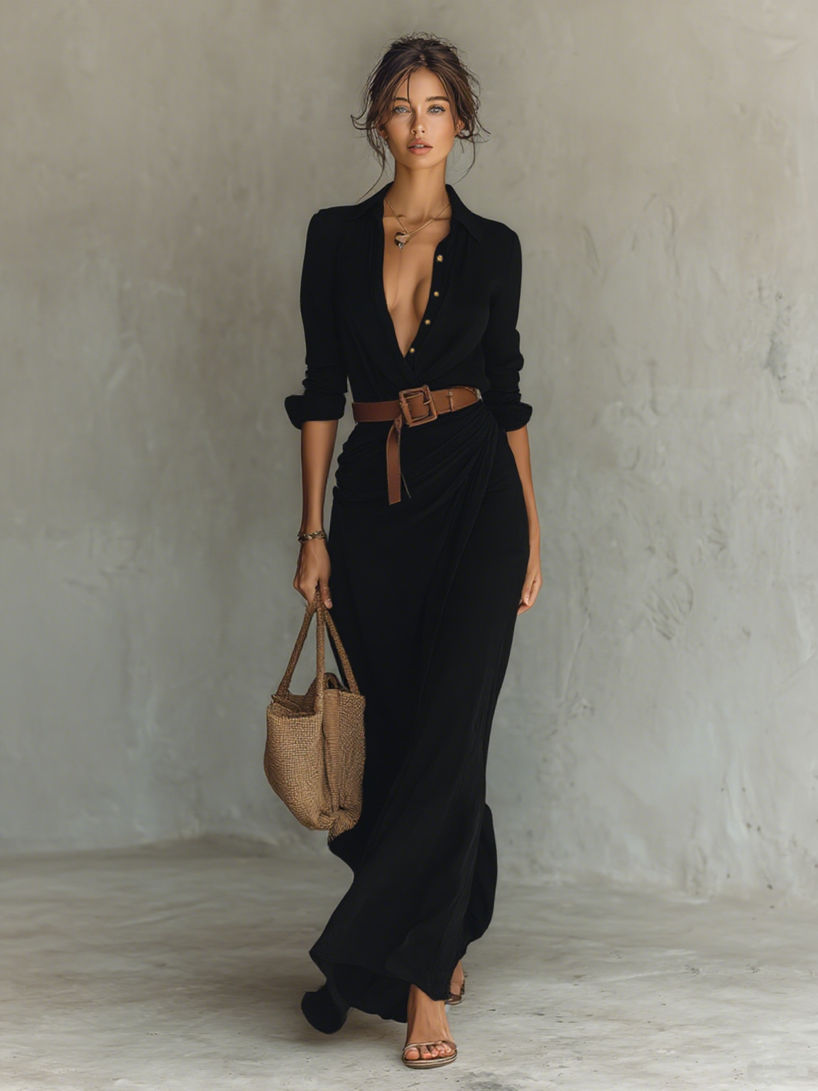 Leonie | Elegantes Maxikleid