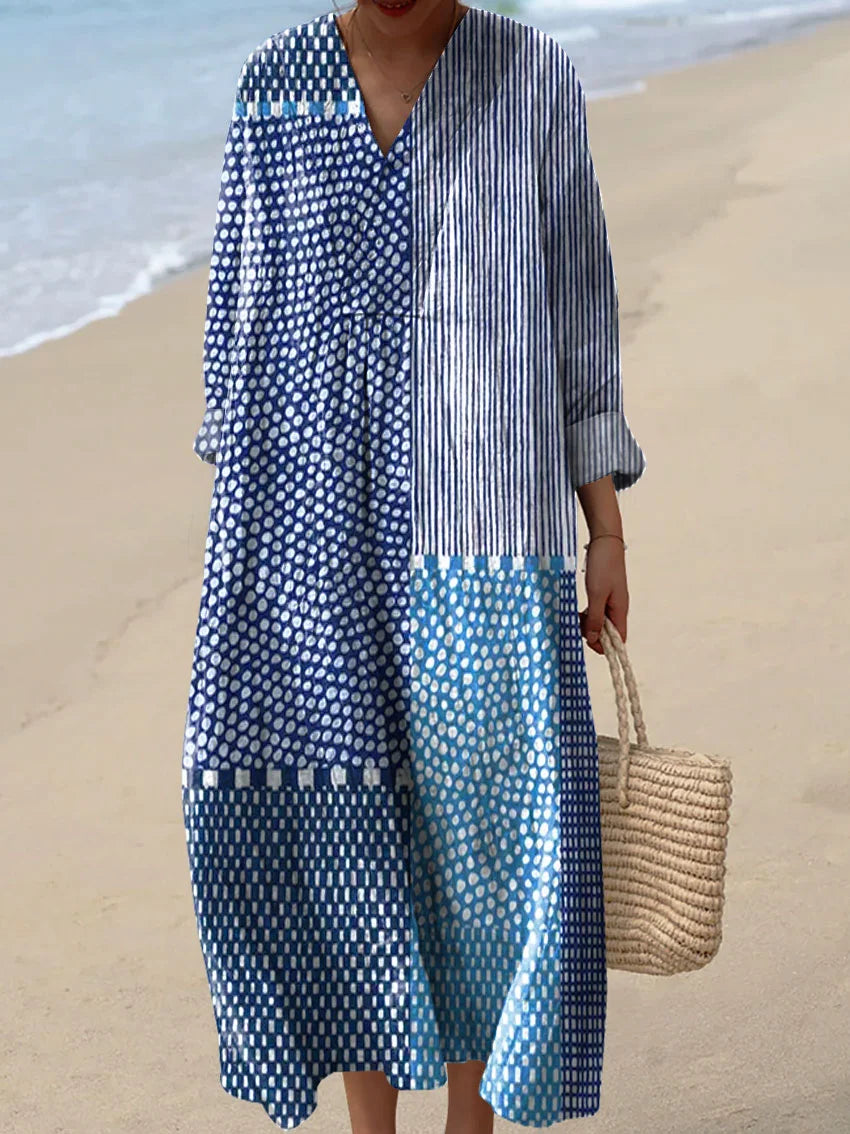 Lucille - Feminine vibrant and comfortable dress