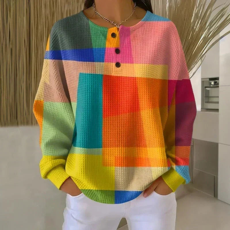 Consuelo | Pull Gofré à Double Épaisseur