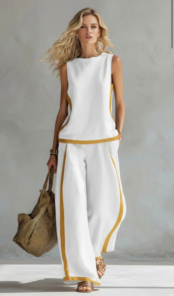 Leila | Stylish cotton suit