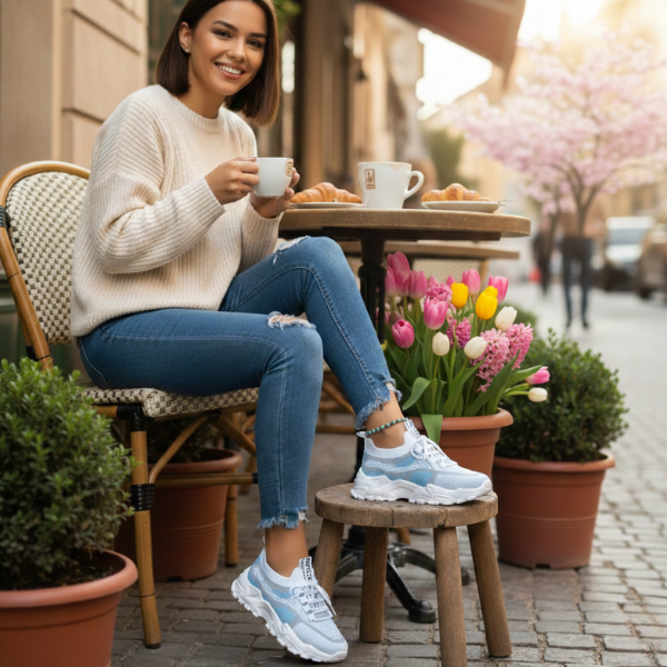 WolkenStep™ – women's breathable sneakers for all-day comfort