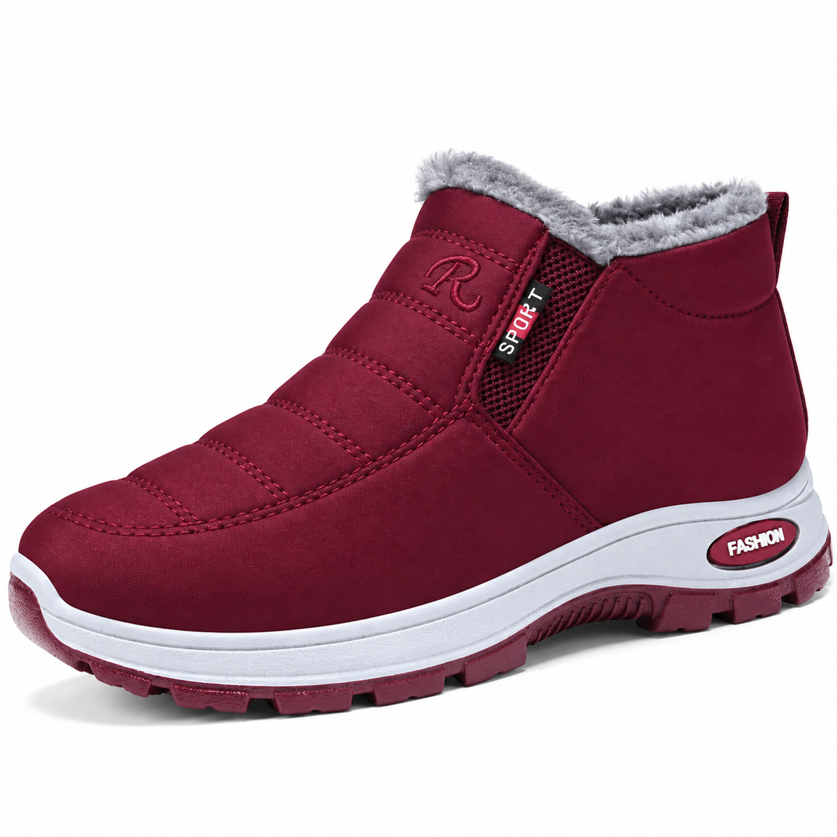 Éliane – Bottines d’Hiver Imperméables et Fourrées