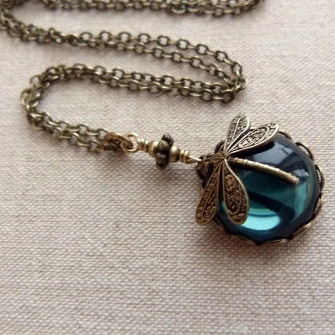 Collier vintage « Libellule »
