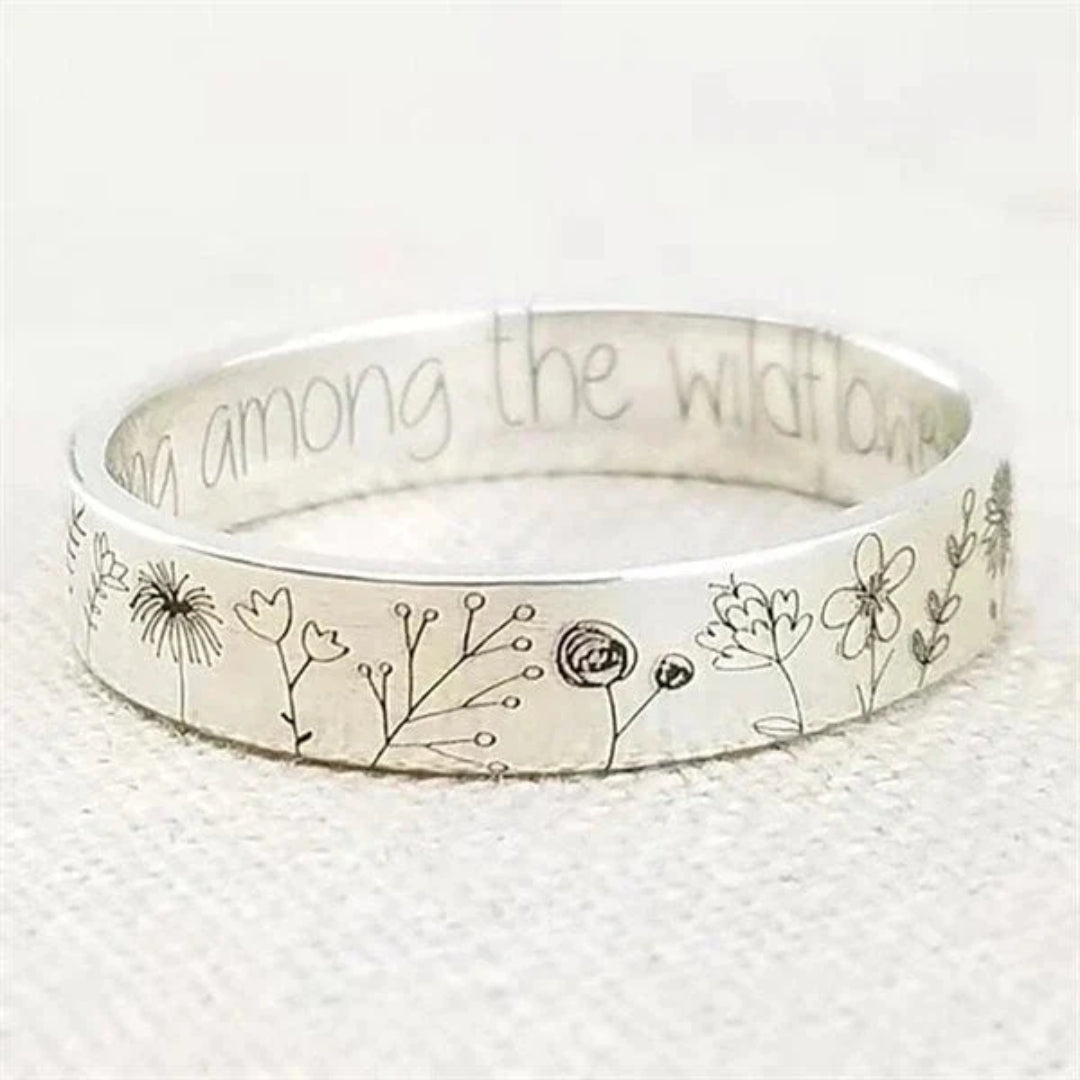 Bague rétro en argent