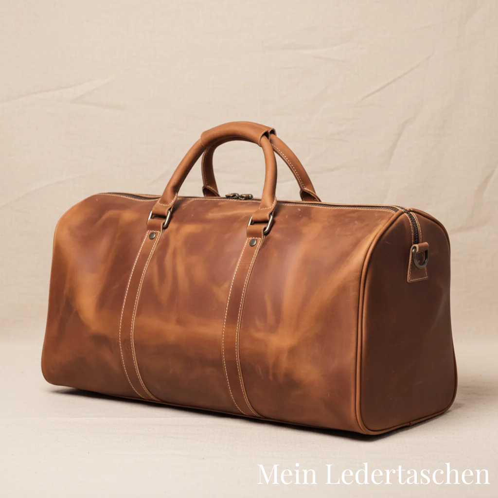 Callahan leather travel bag