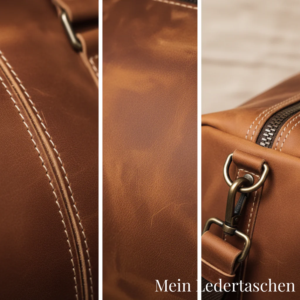 Callahan leather travel bag