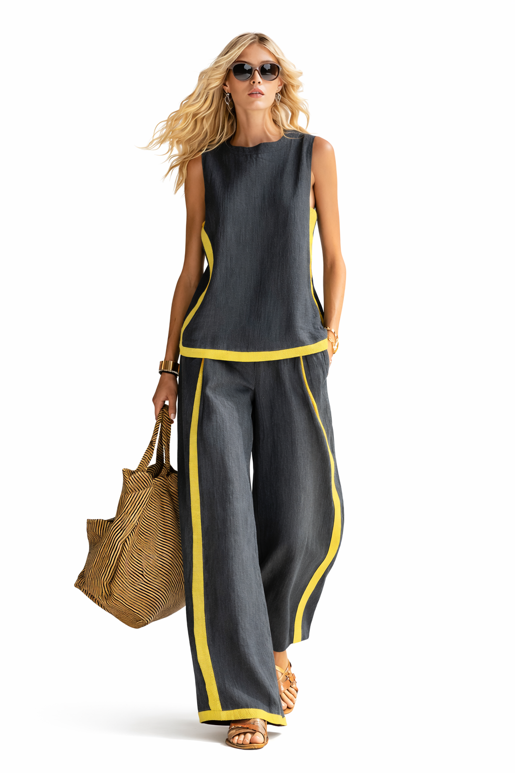 Leila | Stylish cotton suit