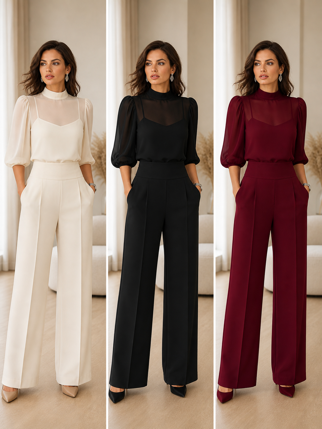 Lenora | Elegantes 3-teiliges Set