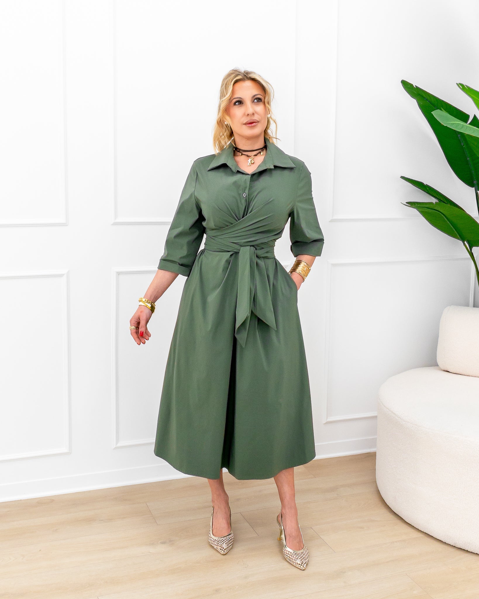 Valeria Verde Dress