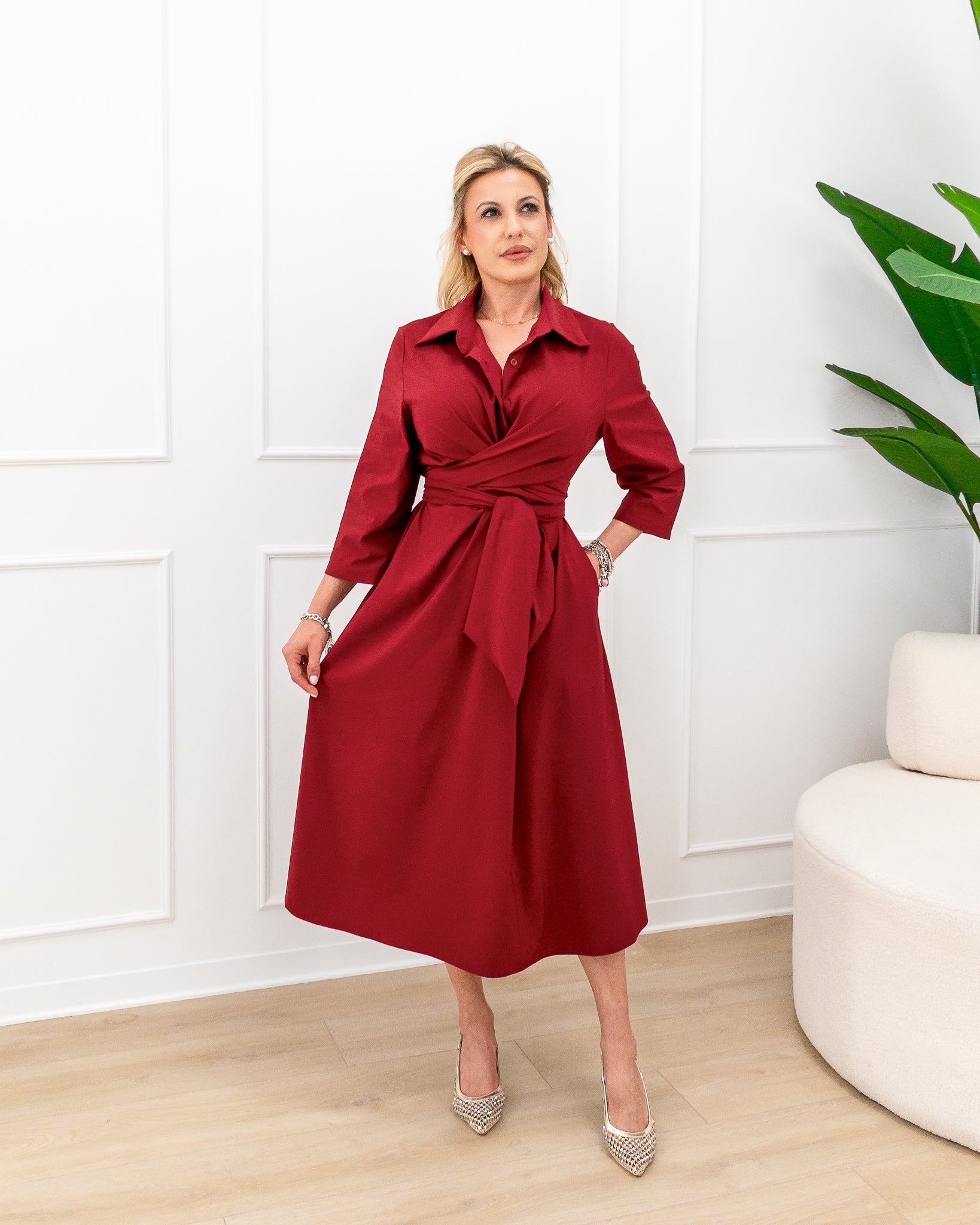 Valeria Rosso Dress